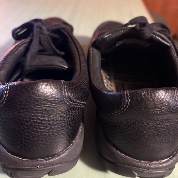 Womens Keen Black Leather Presidio Hiking Comfort Sneakers Size 8 1011400 - Picture 5 of 11